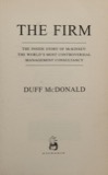Cover of The Firm: The Story of McKinsey and Its Secret Influence on American Business