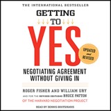 Cover of Getting to Yes: Negotiating Agreement Without Giving In